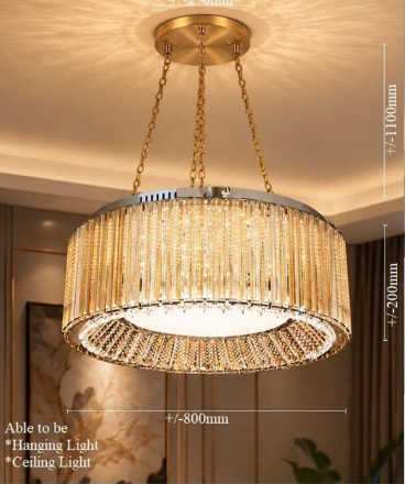 Crystal Pendant Light