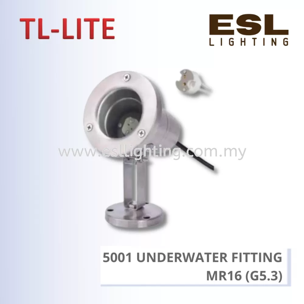TL-LITE UNDERWATER - 5001 UNDERWATER FITTING - MR16 (G5.3)