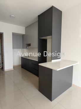 Island Cabinet Work at Aster Green, Kuala Lumpur