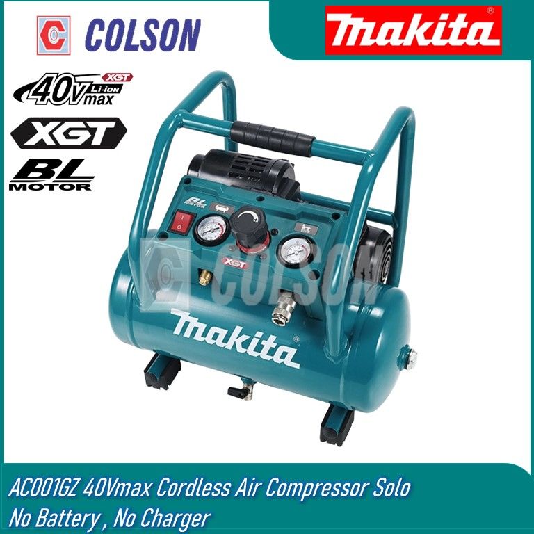 MAKITA 40Vmax Cordless Air Compressor Quiet Series AC001GZ Without Battery & Charger