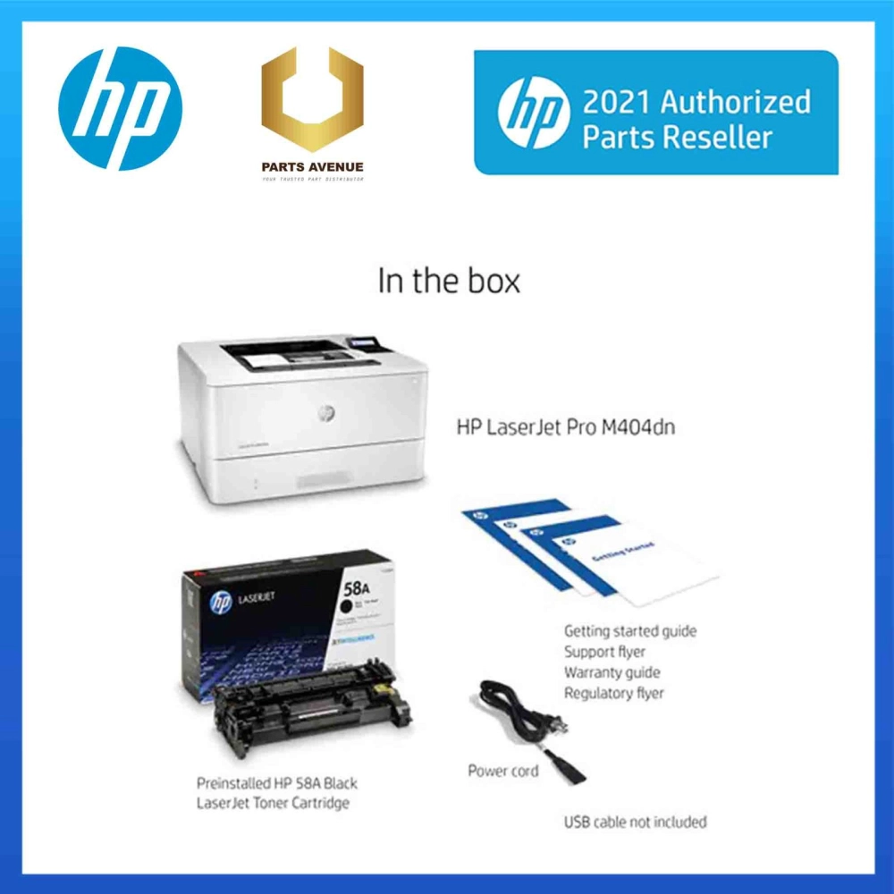 HP Laserjet Pro M404dn (W1A53A) Printer Copier