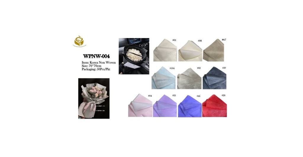 Korean Premium Tissue Wrapping Paper – Luxury Gift Wrap for Bouquet & High-End Packaging (WPNW-004)