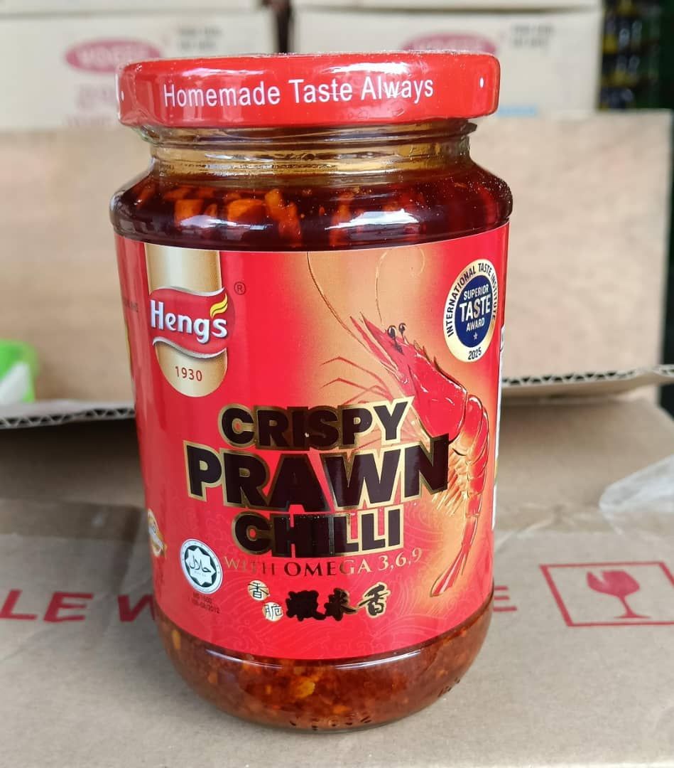 [340G]虾米香HENG CPC CRISPY PRAWN [12BTL/CTN]