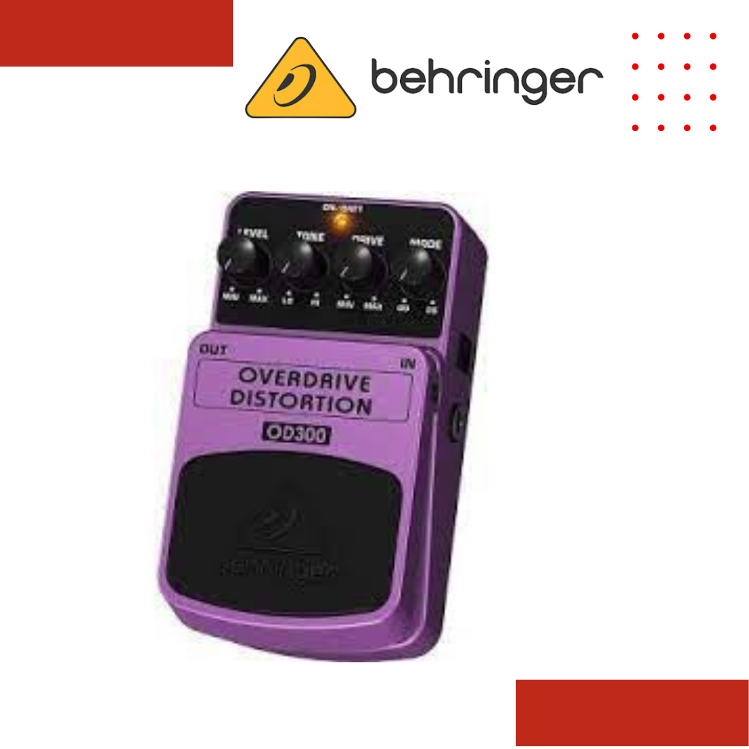 Behringer OD300 Overdrive / Distortion Effects Pedal