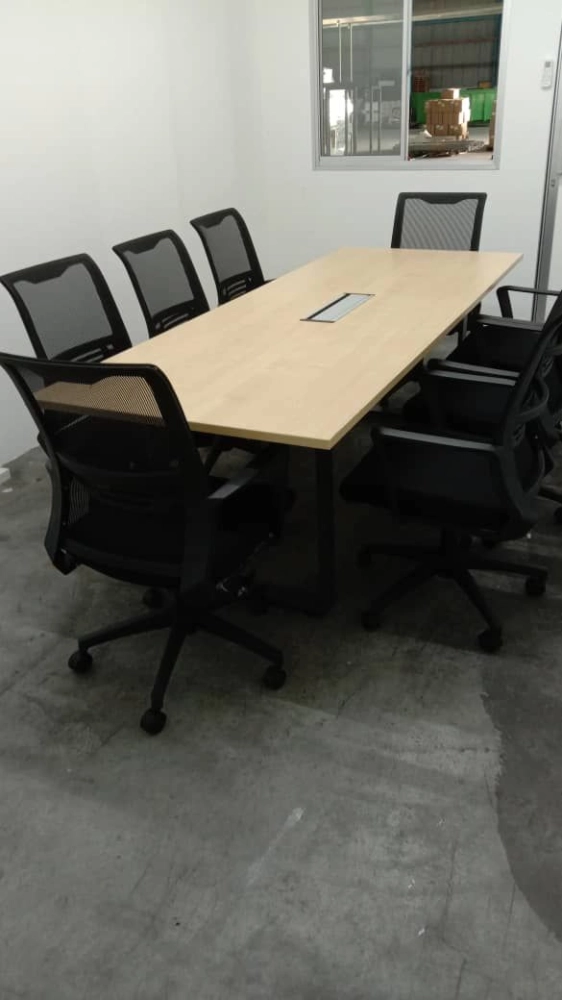 8 Seater Office Meeting Table | Conference Meeting Table | Office Furniture Penang | Office Table Penang | Office Furniture Supplier | Office Furniture Kedah