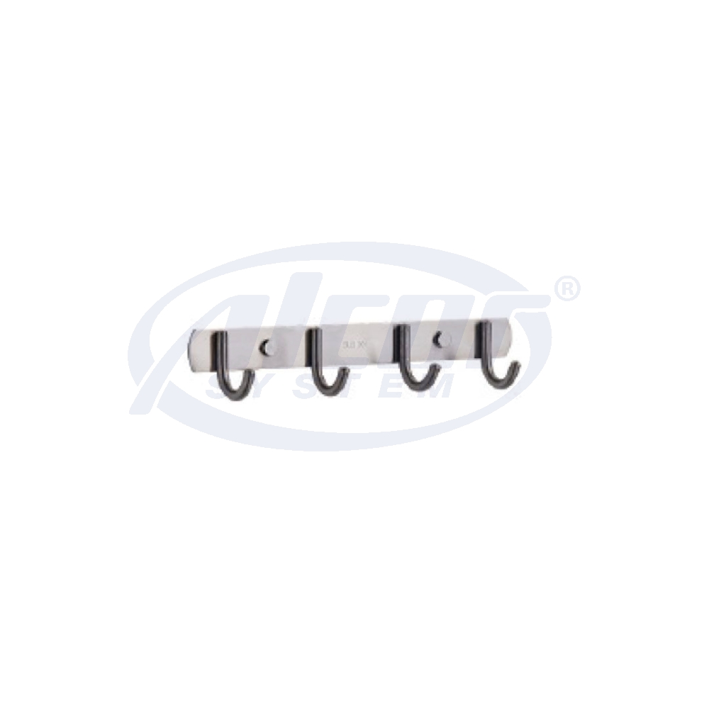 Clothes Hook - 4 Hooks #CLH-S378-4-SS
