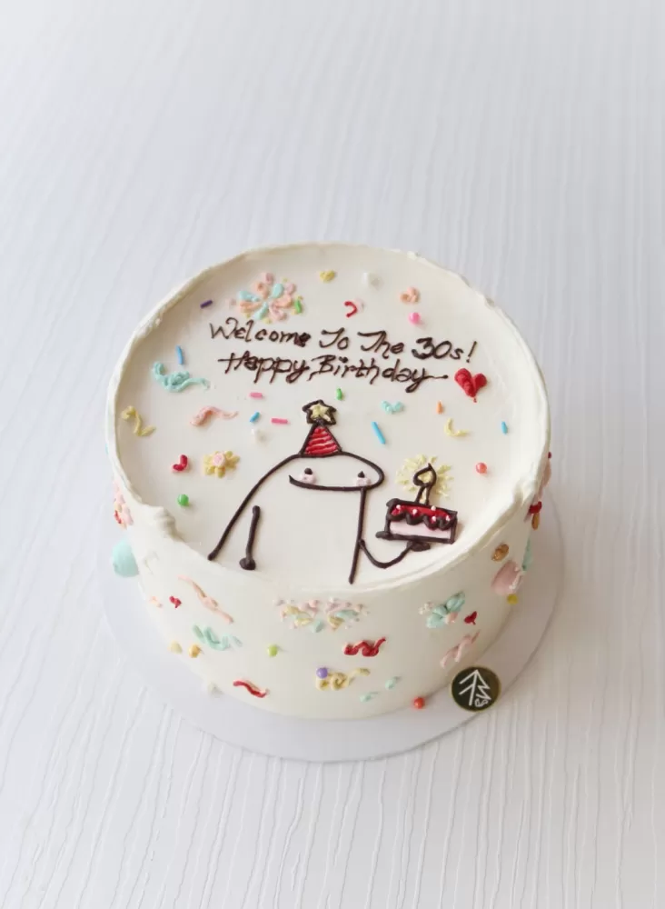 Emoji Korean Flork Cake
