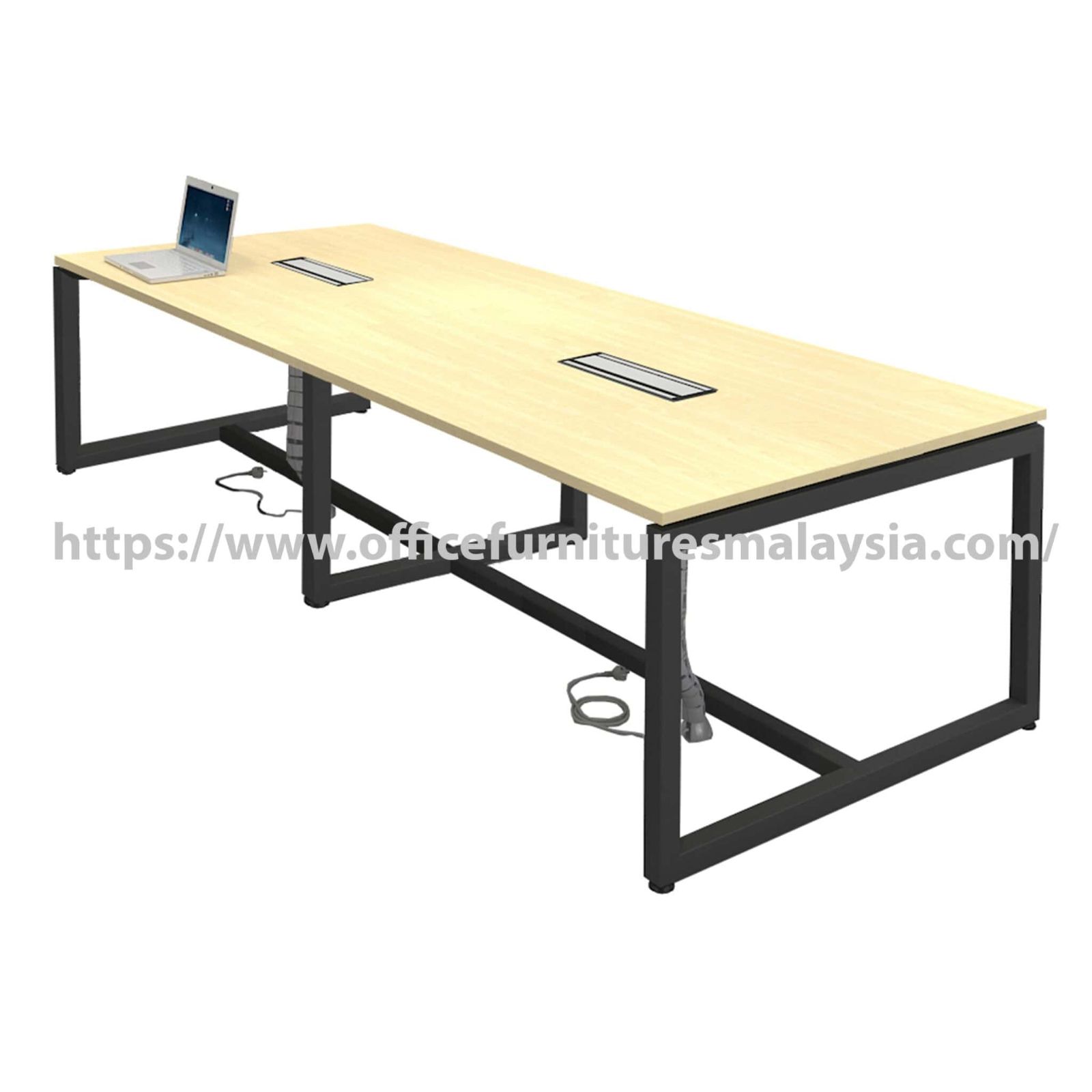 10 ft Magnanimous Rectangular Meeting Table OFMQO3012