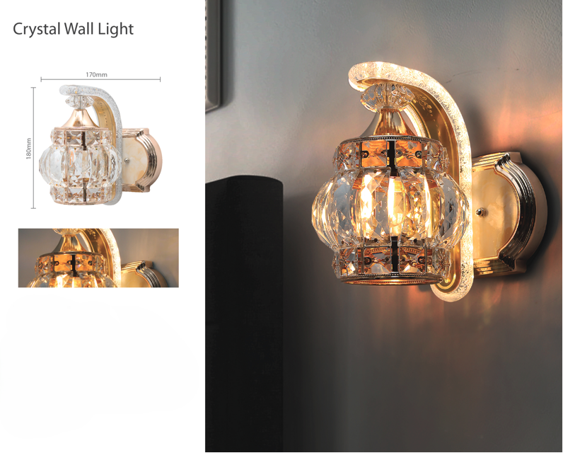 Crystal Wall Light