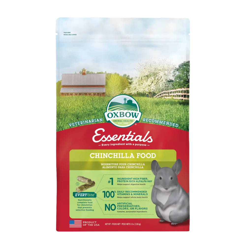 Oxbow Essentials Chinchilla Food (3lb)