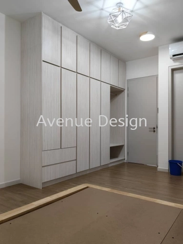 Swing Door Wardrobe Works at Sunway Serene