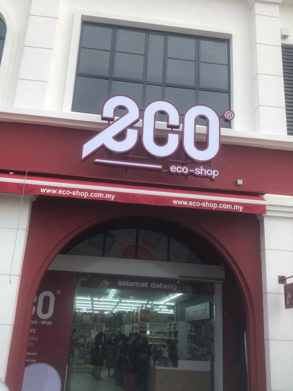 RETAIL 3D BOX UP SIGNAGE AT SKUDAI, MUAR, JOHOR