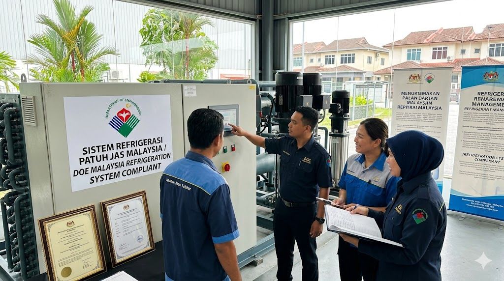 refrigeration system compliance Malaysia DOE