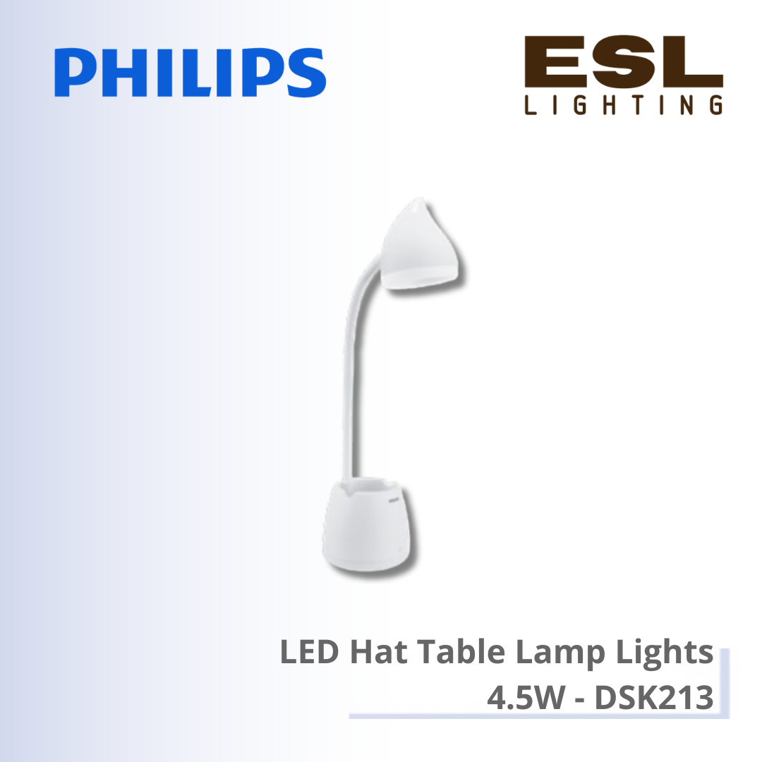 Philips LED Hat Table Lamp Lights (Mini Series) 4.5W - DSK213