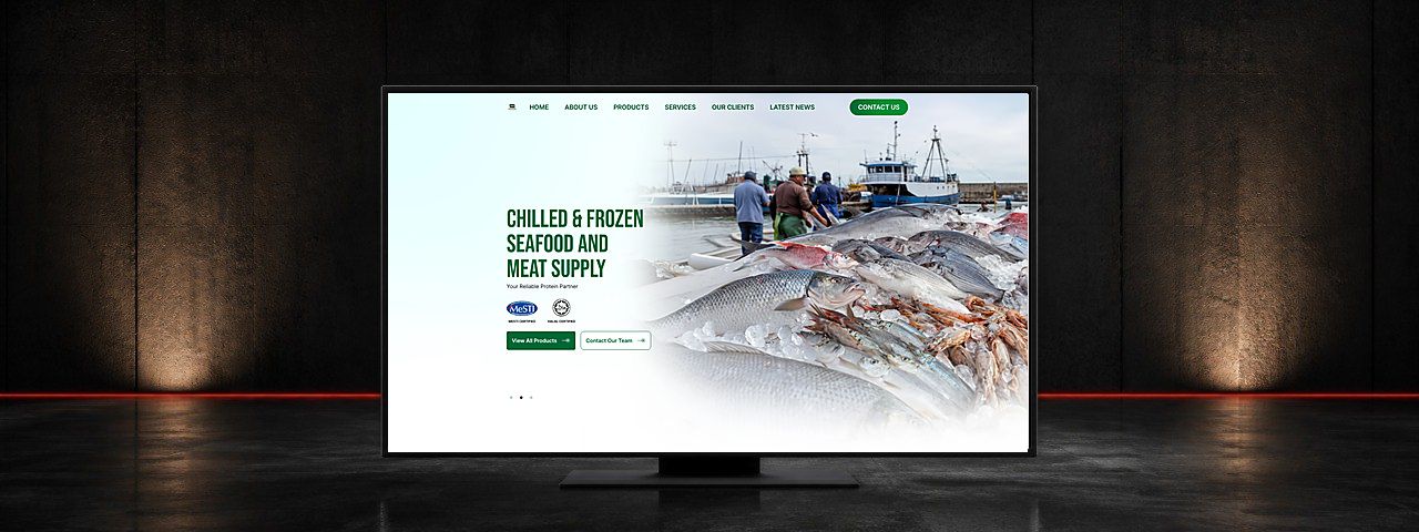 ASAS Group Seafood & Meat Supply Website Design Case Study in Selangor