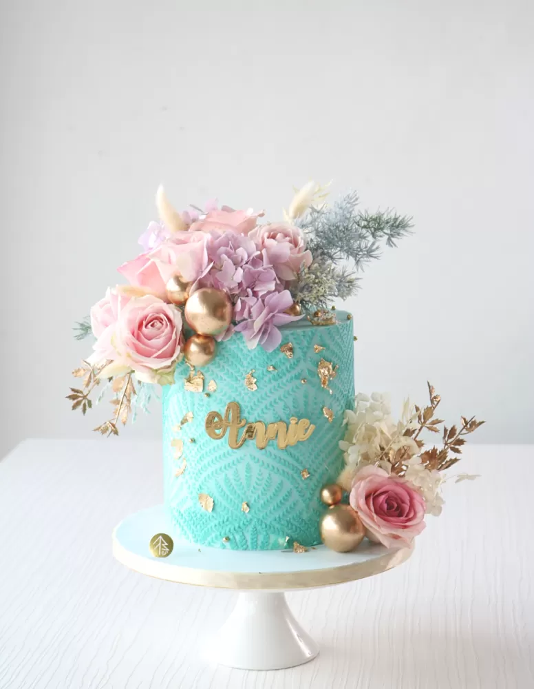 Tiffany Flower Cake