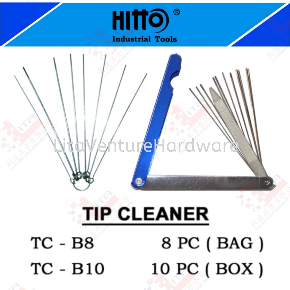 HITTO BRAND TIP CLEANER - TCB8 TCB10