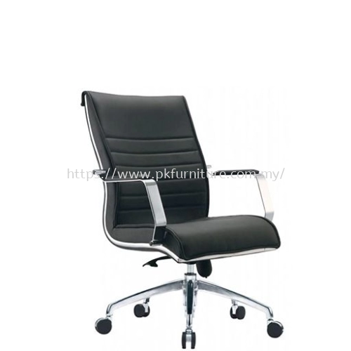 EXECUTIVE LEATHER CHAIR - PK-ECLC-7-M-C1 - MAXIMO MEDIUM BACK CHAIR