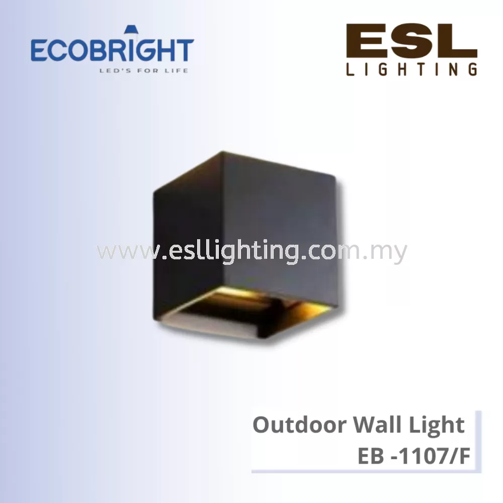 ECOBRIGHT Outdoor Wall Light 3W * 2 - EB-1107/F IP54
