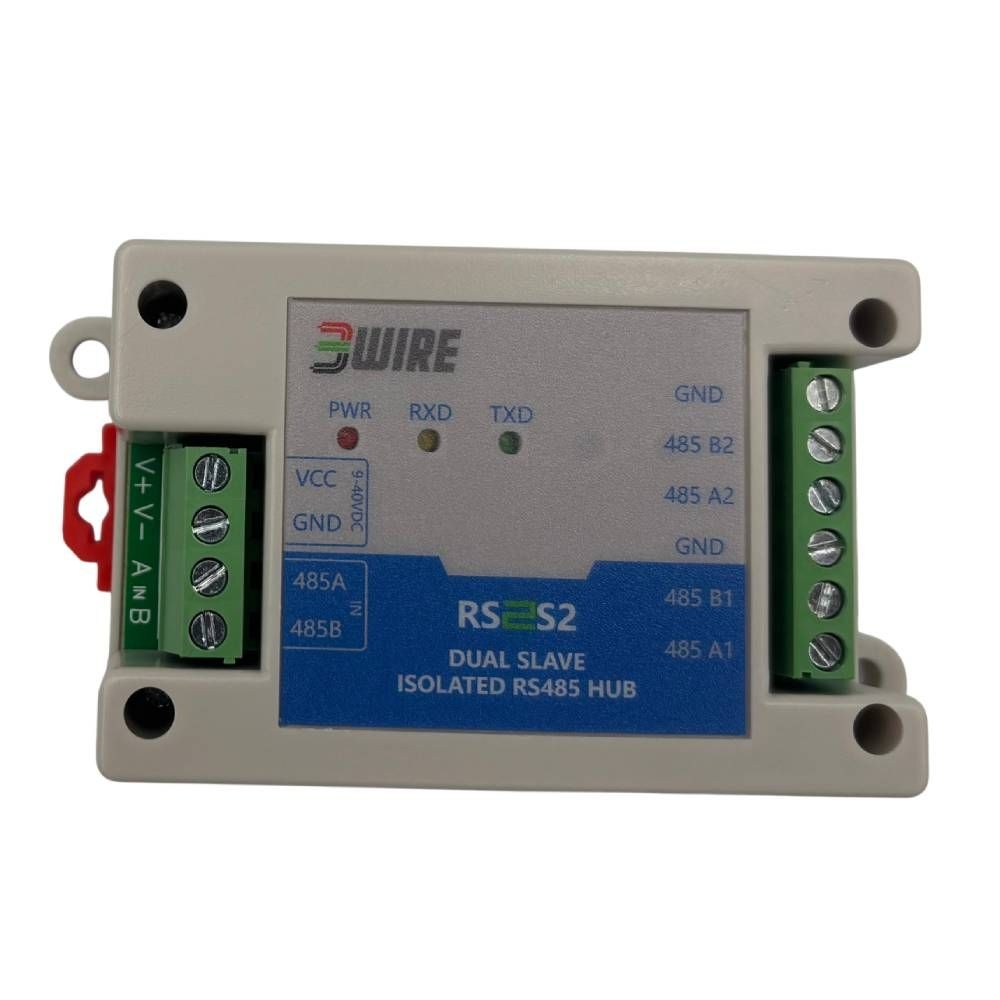 3Wire RS2S2 Dual Master Isolated RS485 Hub