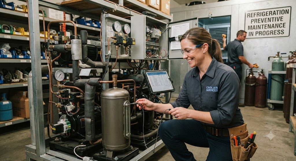 Preventive maintenance for refrigeration system