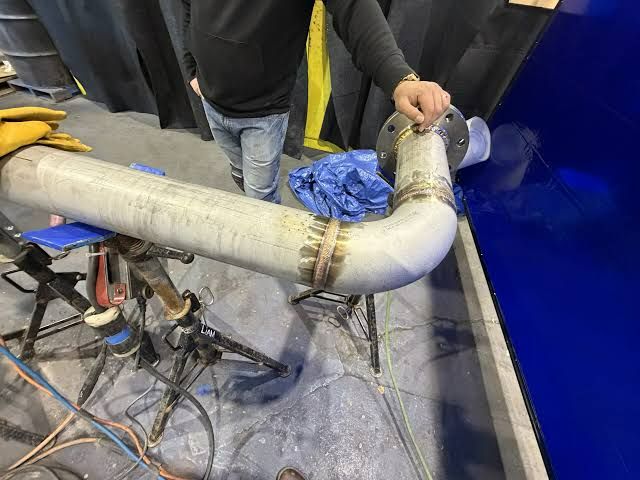 Heavy-duty chiller pipe welding services