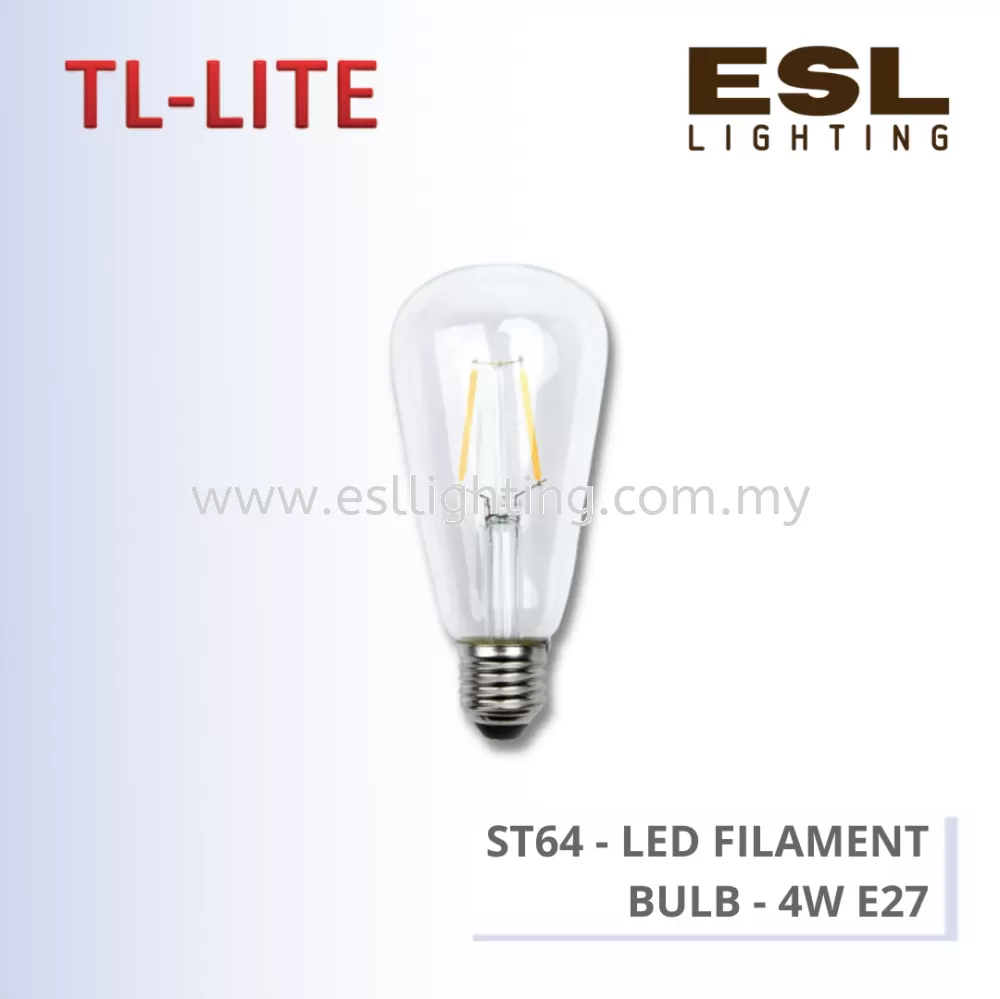 TL-LITE BULB - LED FILAMENT BULB - ST645 - LED FILAMENT BULB - 4W E27