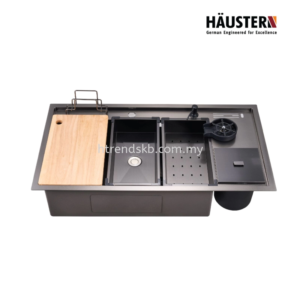 HAUSTER URANUS SERIES FUSION SINK (HT-URANUS-1000-BK/TG)