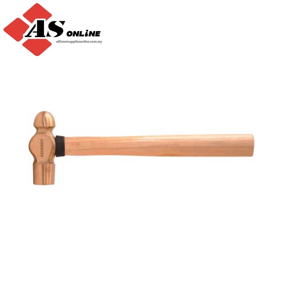 KENNEDY 1LB Spark Resistant Ball Pein Hammer Al-Br / Model: KEN5753020K