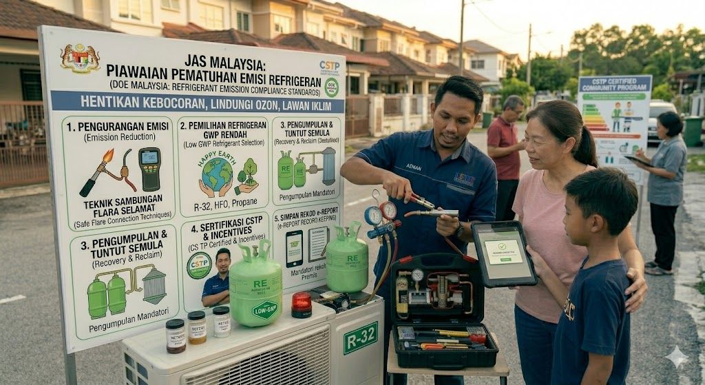 refrigerant emission compliance standards Malaysia