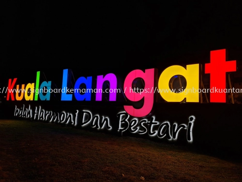 KUALA LANGAT ALUMINIUM 3D LETTERING STAND SIGANGE IN PAHANG KUALA TERENGGANU