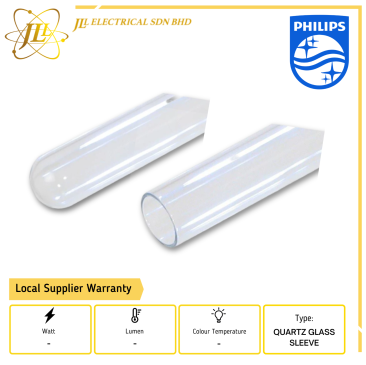 PHILIPS QUARTZ QZ 25/885 T5 3FEET SLEEVE PROTECTION FOR TUV UVC 36T5 HO GERMICIDAL DISINFECTION LAMP