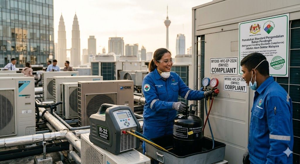 refrigerant system containment standards Malaysia DOE