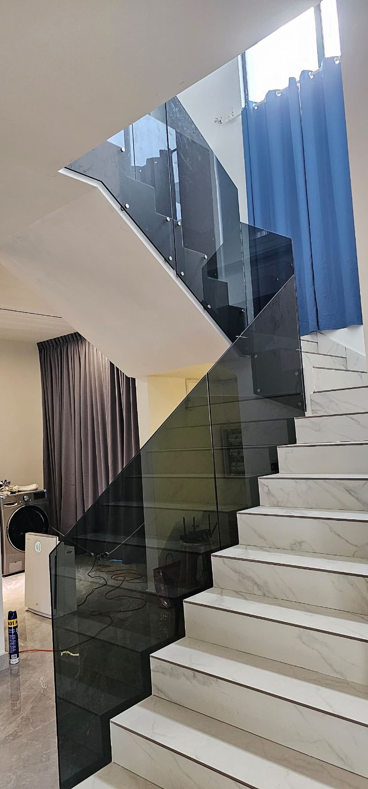 Staircase Glass Railing