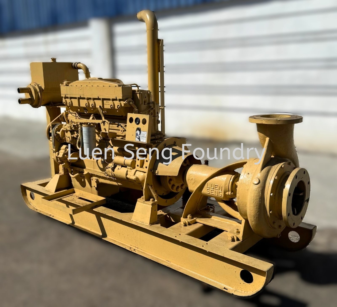 Cummins Engine Coupled with LS8x10 Centrifugal Water Pump