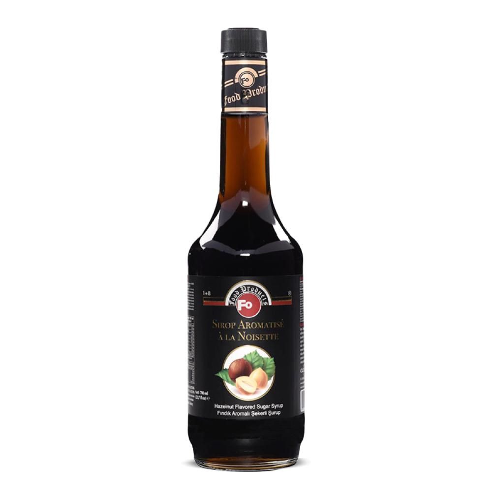 FO FLAVORED SYRUP HAZELNUT SUGAR 700ML