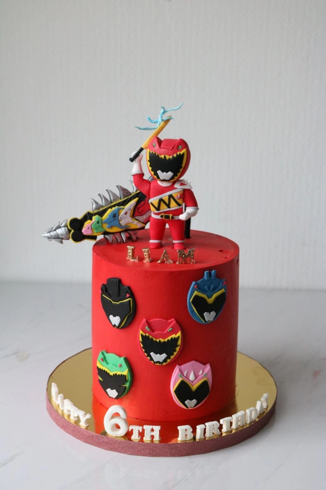 Power Rangers Cake