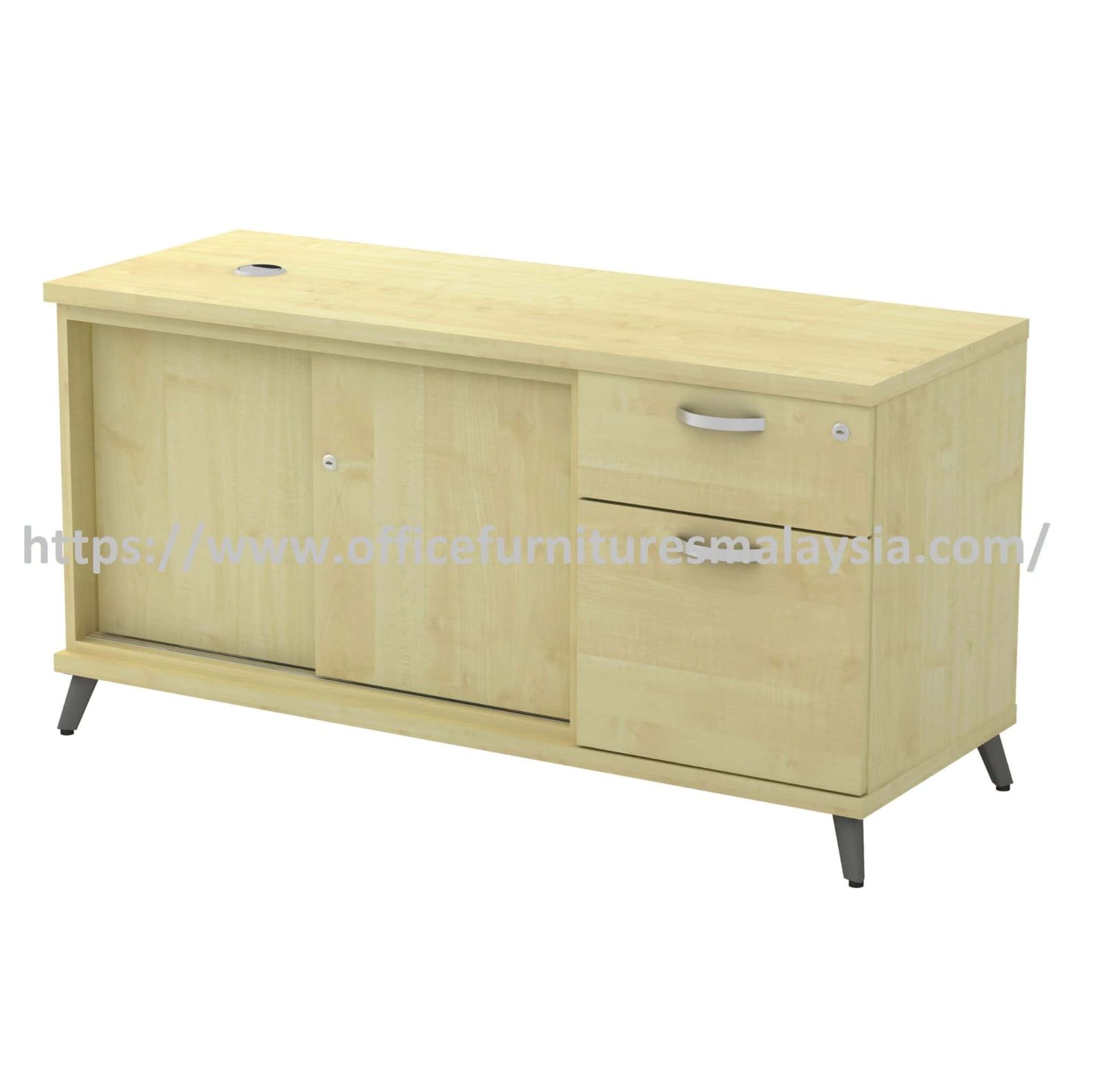 4 ft Elegent Modern Low Cabinet Design OFQYSP1226