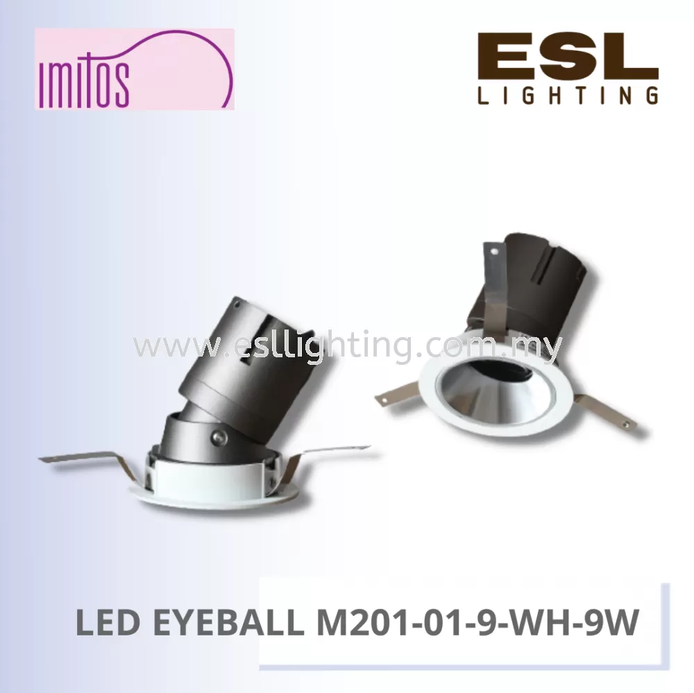 IMITOS  LED Eyeball 9W - M201-01-9-WH-9W