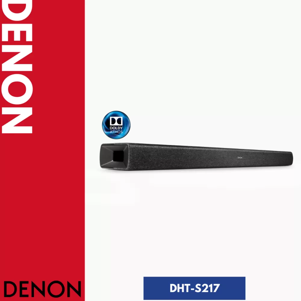 Denon DHT-S217  Compact Sound Bar with Dolby Atmos