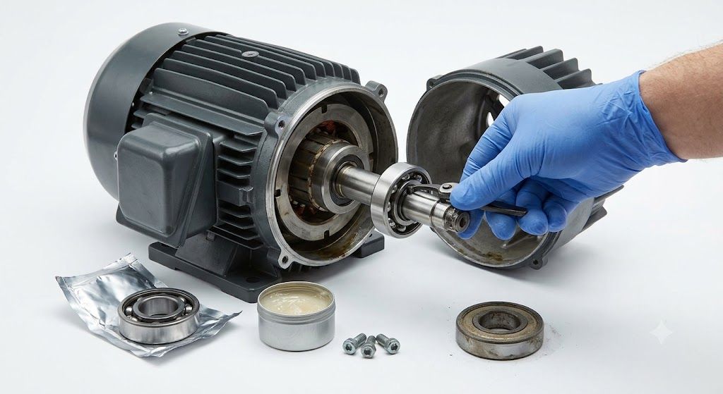 Fan Motor Bearing Service