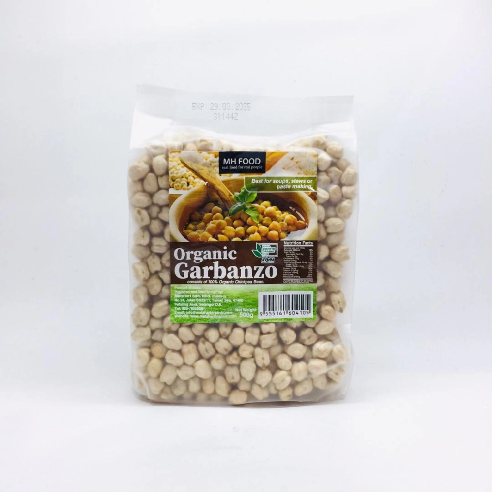 MH Food Organic Garbanzo 有機馬豆 500g