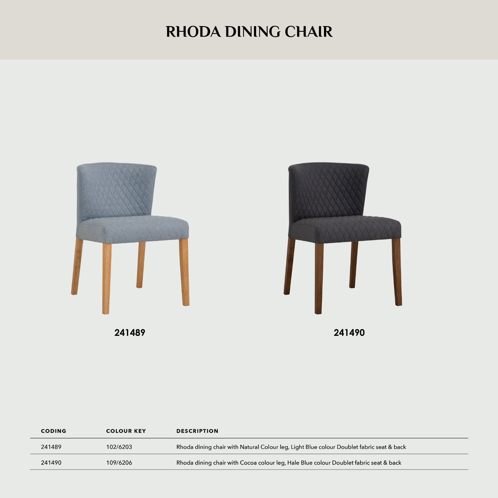 RHODA DINING CHAIR