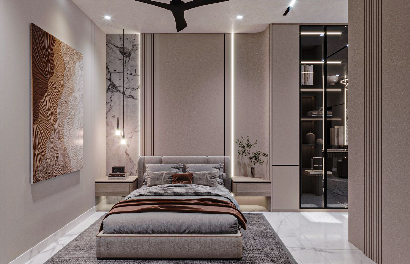 BEDROOM - SILVER - LTH