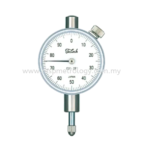 Teclock Inch Dial Indicator,0.25″/0.001″ – AI-935 (Miniature Type)