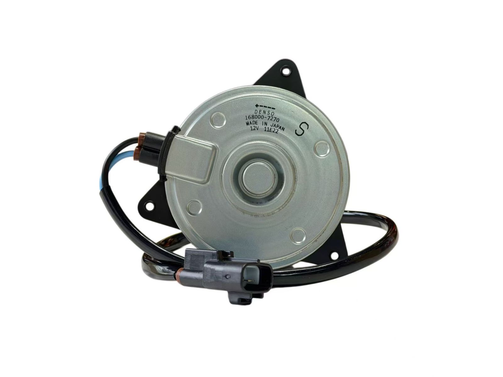 DENSO A/C Condenser Cooling Fan Motor | OEM PN 16363-28210 / DENSO PN 168000-7270 | Fits Toyota Wish, Caldina, Isis, Opa, Premio/Allion, Scion tC