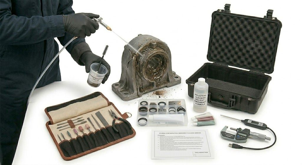 Bearing Contamination Emergency Cleaning Service