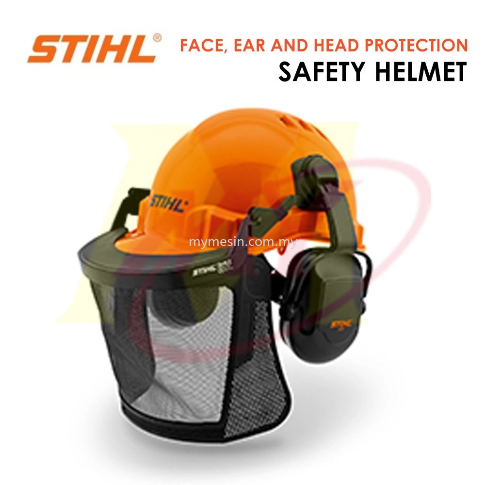 STIHL Safety Helmet For Chainsaw Operator, PPE For Forest Logging Selangor,  Malaysia, Kuala Lumpur (KL), Shah Alam Supply, Suppliers, Supplier,  Distributor | Mymesin Machinery & Hardware Sdn Bhd