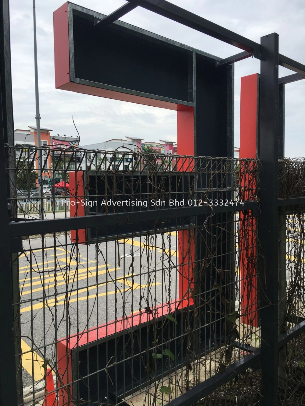 ALUMINIUM BOX UP STANDING SIGN (HELP UNIVERSITY, SUBANG 2, 2019)