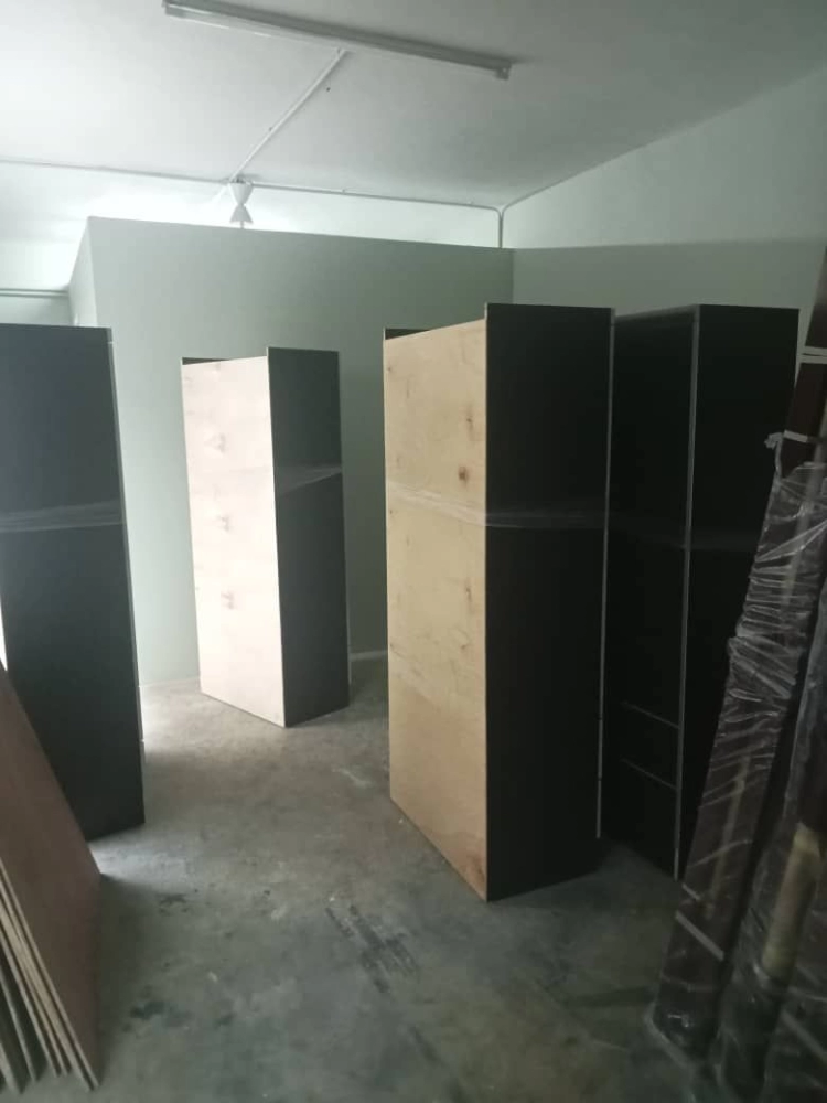 Double Decker Metal Bed RD 50MM | Wooden Locker Wadrobe For Hostel | Single Mattress | Tilam Murah |Hostel Furniture |Pembekal Perabot Asrama | Penang | Bukit Jalil | Cheras | Ampang |